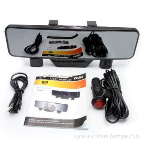 Driving recorder with GPS/Bluetooth/motion detection/loop recording function, built-in microphone